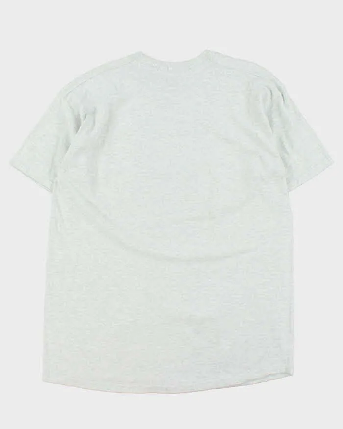 Vintage 1990s FOTL Heavy Blair Dragons Marl Grey Crewneck T-Shirt - XXL sold by Rokit product image thumbnail 2