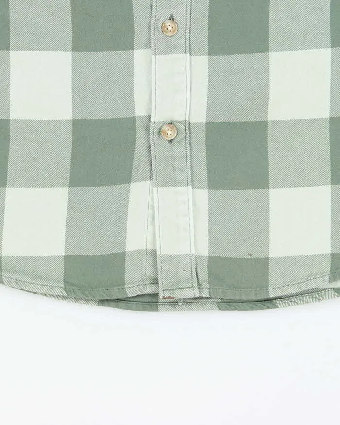 Vintage Eddie Bauer Buffalo Plaid Classic Fit Long Sleeve Flannel Shirt - L sold by Rokit product image thumbnail 5