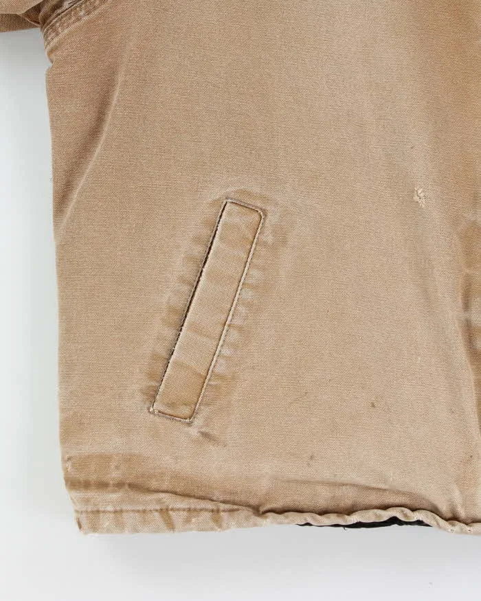 Vintage 00s Tough Duck Detroit Style Arctic Quilt Distressed Canvas Workwear Jacket - L sold by Rokit product image thumbnail 5