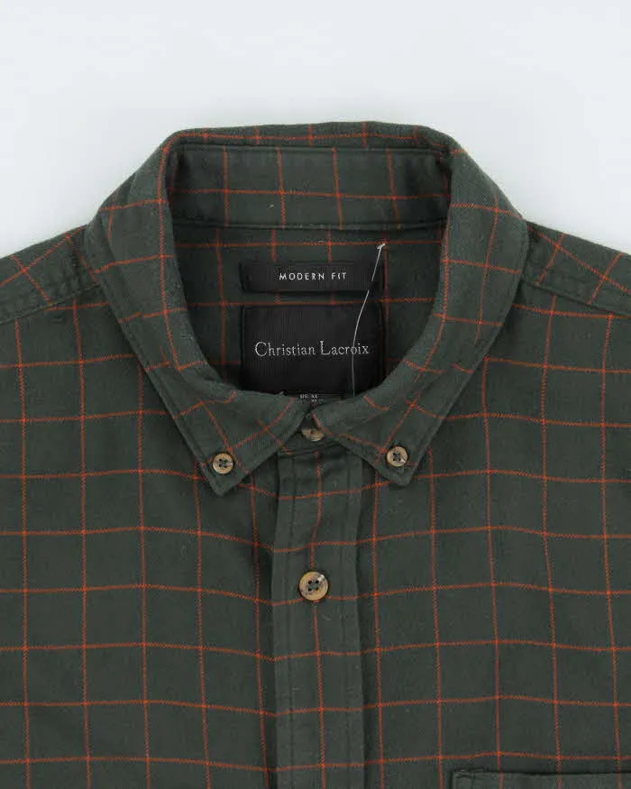 Vintage Christian Lacroix Modern Fit Long Sleeve Flannel Shirt - XL sold by Rokit product image thumbnail 5