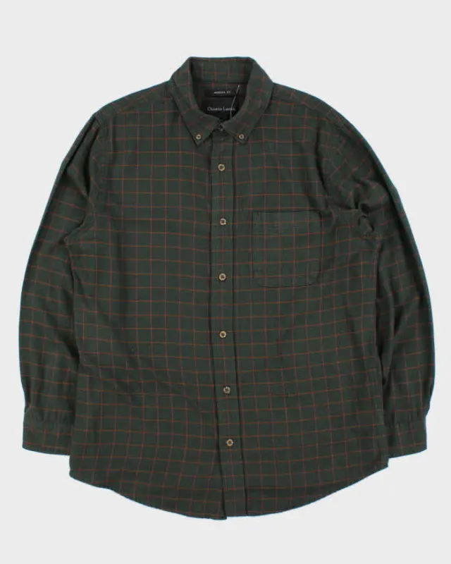 Vintage Christian Lacroix Modern Fit Long Sleeve Flannel Shirt - XL sold by Rokit