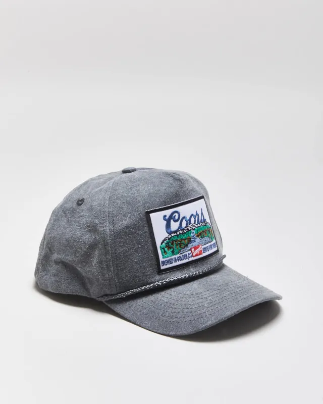 Vintage 1990s Cobra Coors Denim Baseball Cap - OS made by Rokit