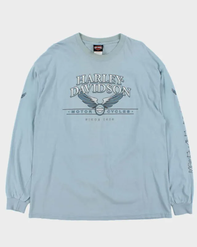 Vintage 2003 Harley Davidson Zion Utah Long Sleeve Crewneck T-Shirt - XL sold by Rokit