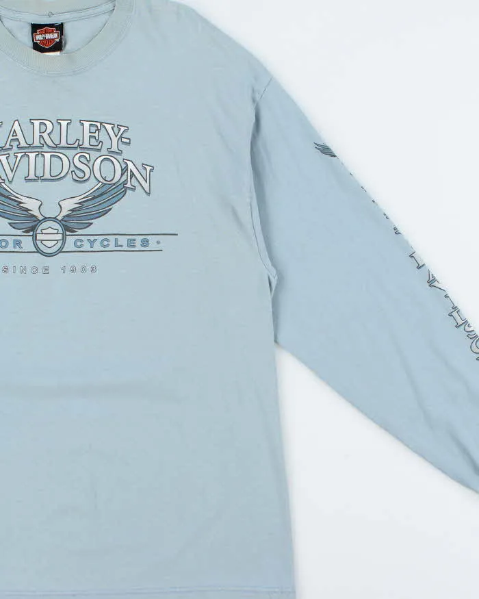 Vintage 2003 Harley Davidson Zion Utah Long Sleeve Crewneck T-Shirt - XL sold by Rokit product image thumbnail 3
