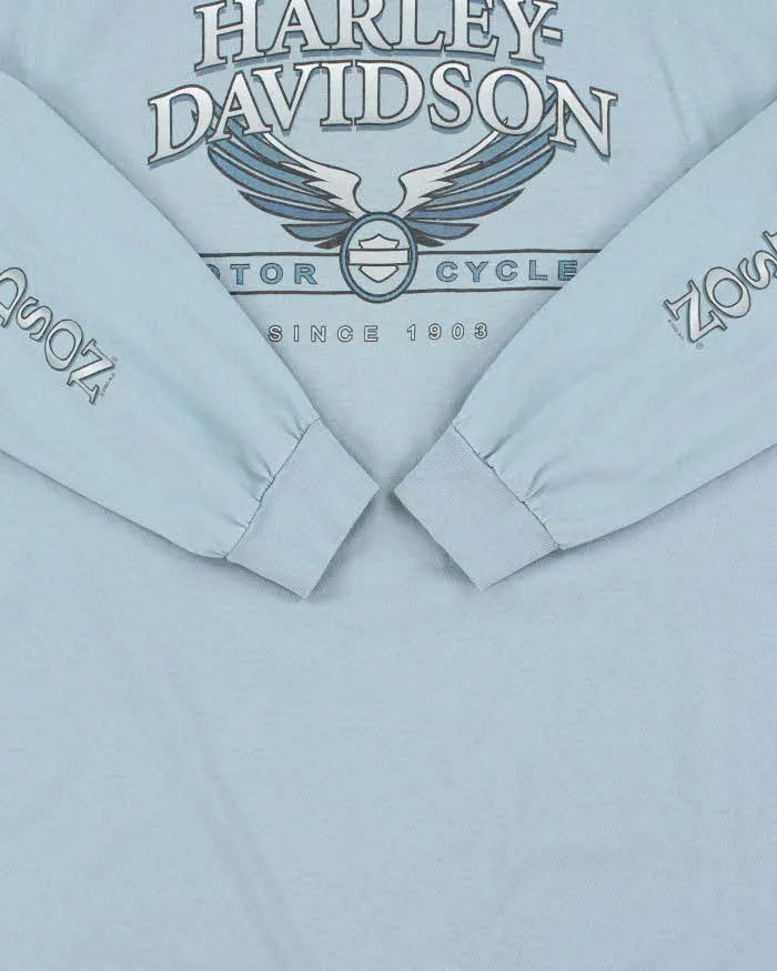 Vintage 2003 Harley Davidson Zion Utah Long Sleeve Crewneck T-Shirt - XL sold by Rokit product image thumbnail 4