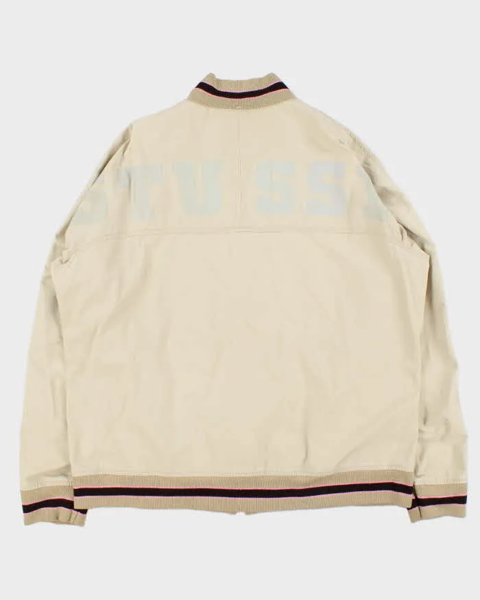 Vintage Y2K 00s Stussy Made In USA Spell Out Harrington Jacket - XL sold by Rokit product image thumbnail 2