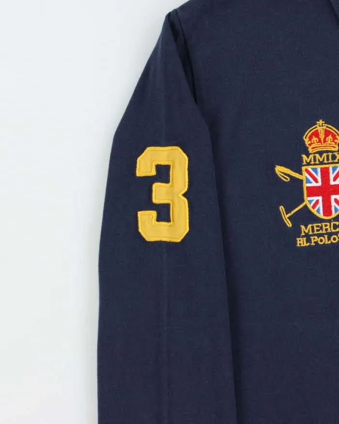Vintage Y2K 00s Polo Ralph Lauren Large Pony Long Sleeve Polo Shirt - L sold by Rokit product image thumbnail 4