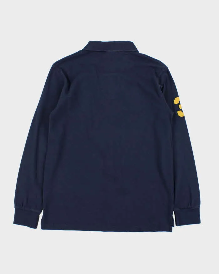 Vintage Y2K 00s Polo Ralph Lauren Large Pony Long Sleeve Polo Shirt - L sold by Rokit product image thumbnail 2