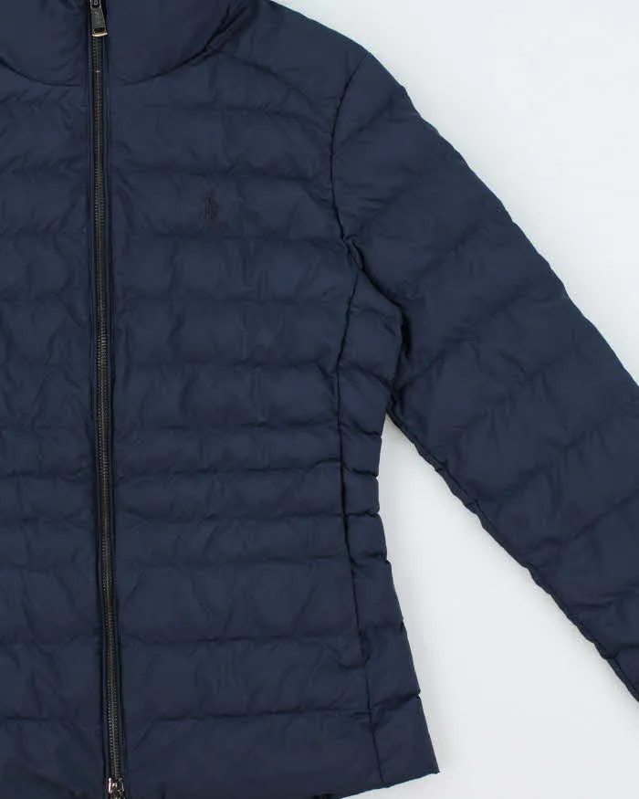 Vintage Polo Ralph Lauren Navy Lightweight Puffer Jacket - S sold by Rokit product image thumbnail 3