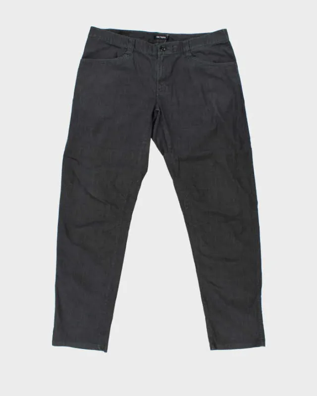 Vintage Arc'teryx Grey Polycotton Slim Leg Trousers - W38 L32 sold by Rokit
