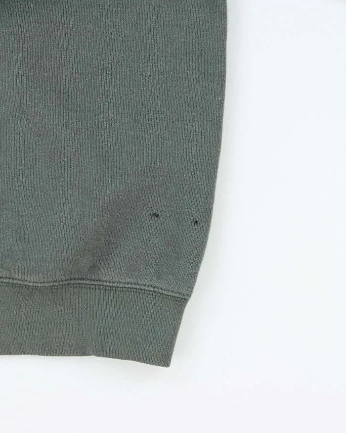 Vintage Carhartt Loose Fit Steel Teal 'Pokemon' Logo Pullover Hoodie - XL sold by Rokit product image thumbnail 4