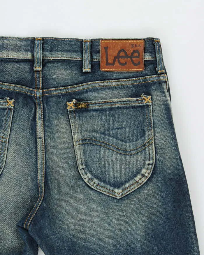 Vintage Y2K 00s Lee Riders Japanese Indigo Denim Low Rise Bootcut Jeans - W32 L31 sold by Rokit product image thumbnail 4