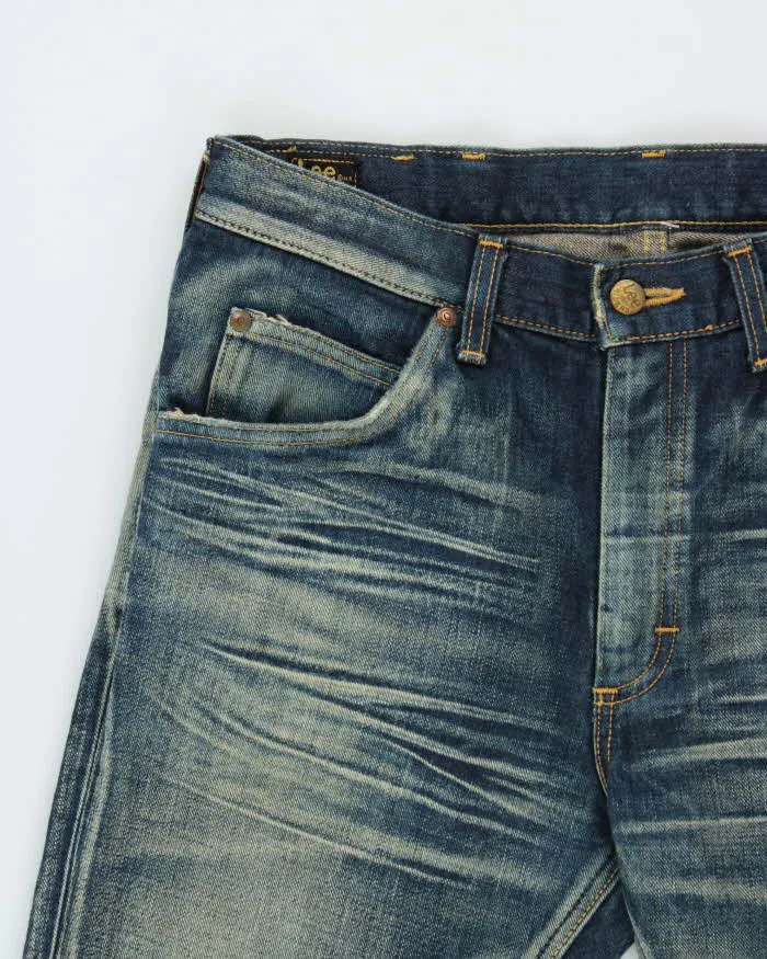 Vintage Y2K 00s Lee Riders Japanese Indigo Denim Low Rise Bootcut Jeans - W32 L31 sold by Rokit product image thumbnail 3