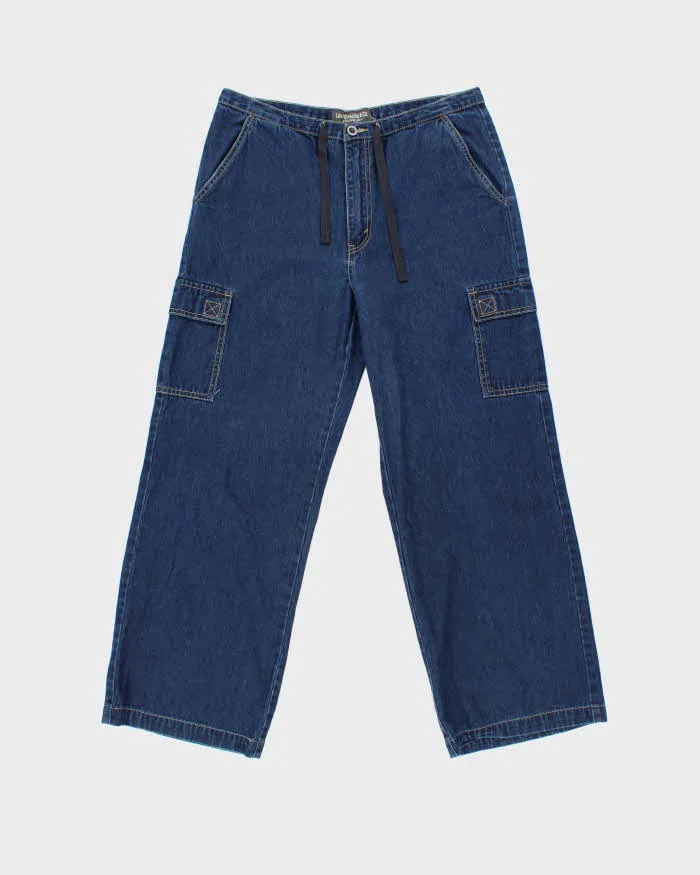 Vintage 1990s Levi's White Tag Wide Leg Cargo Jeans - W32 L28 sold by Rokit