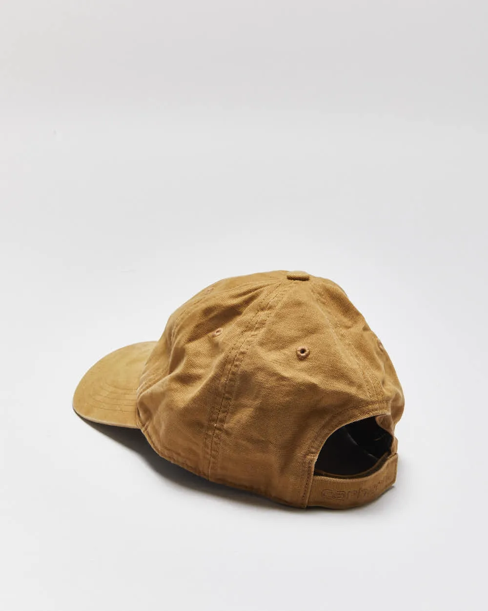 Vintage Carhartt Tan Velcro Baseball Cap - OS sold by Rokit product image thumbnail 2