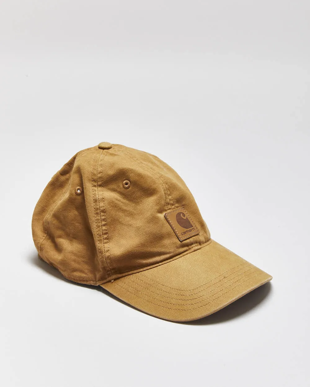 Vintage Carhartt Tan Velcro Baseball Cap - OS sold by Rokit