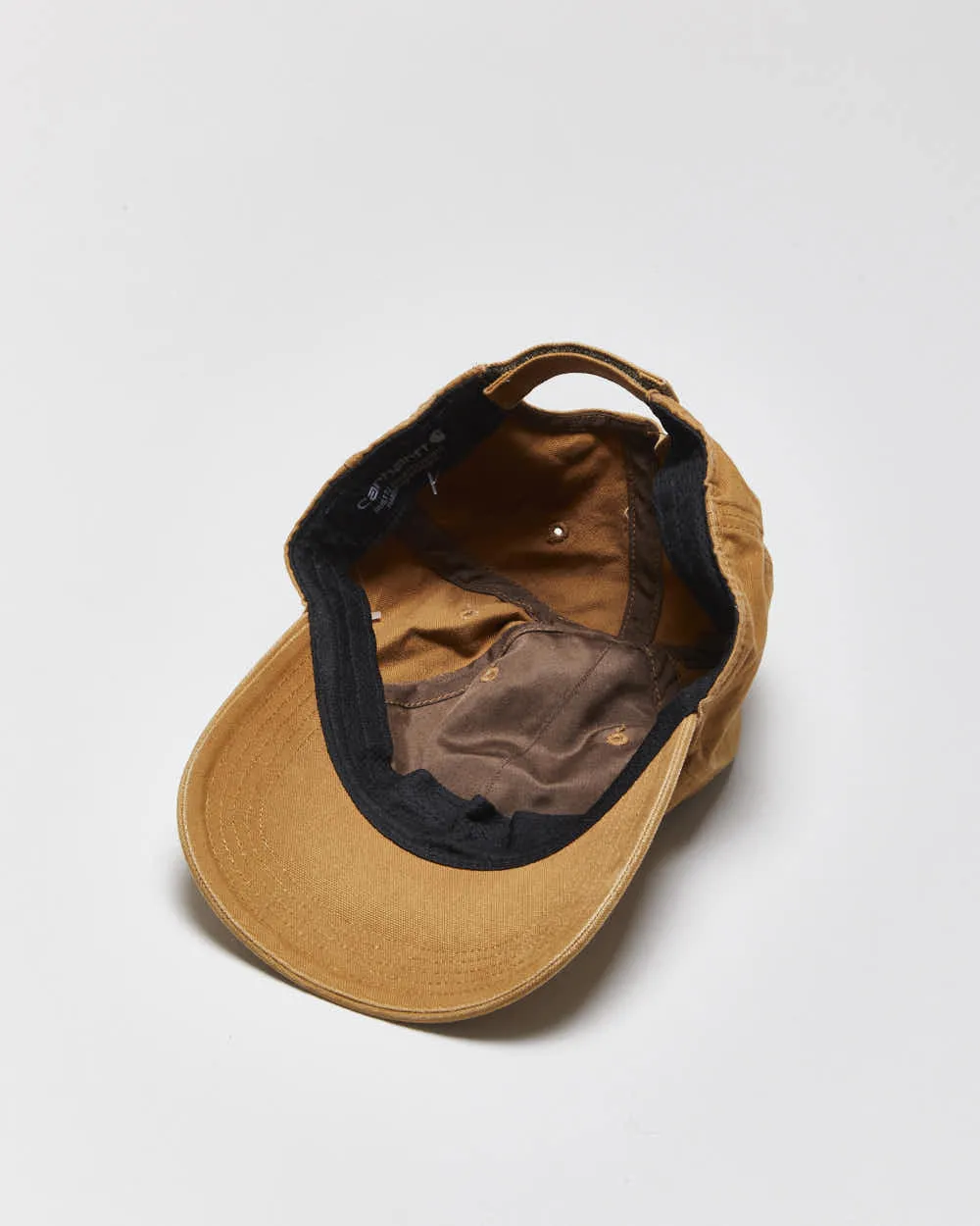 Vintage Carhartt Tan Velcro Baseball Cap - OS sold by Rokit product image thumbnail 5