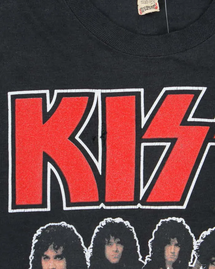 Vintage 1988 KISS 'Crazy Nights' Screen Stars Single Stitch Crewneck T-Shirt - L sold by Rokit product image thumbnail 5