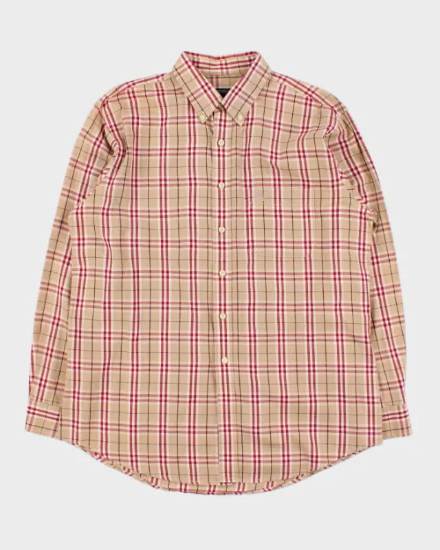 Vintage Y2K 00s Burberry Nova Check Long Sleeve Shirt - L sold by Rokit