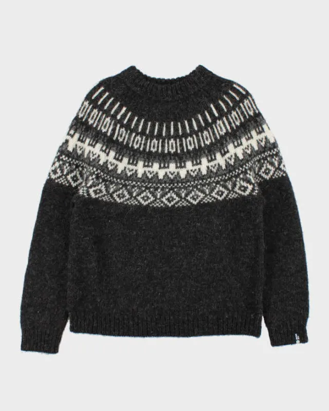 Vintage Icewear Icelandic Fair Isle Wool Jumper - S sold by Rokit
