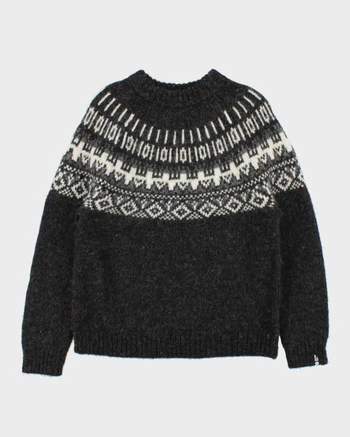 Vintage Icewear Icelandic Fair Isle Wool Jumper - S sold by Rokit