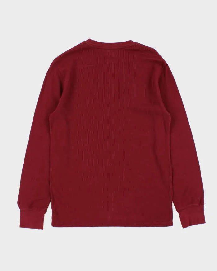 Vintage Polo Ralph Lauren Long Sleeve Crewneck Waffle T-Shirt - M sold by Rokit product image thumbnail 2