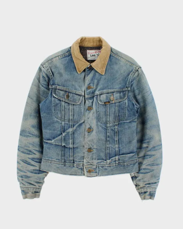 Vintage 1970s Lee Storm Rider Union Made In The USA Denim Jacket - M made by Lee