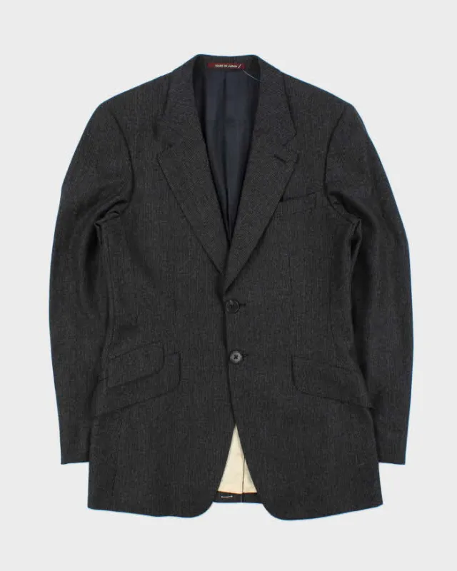 Vintage Y2K 00s Paul Smith Japanese Made Striped Wool Single Breasted Blazer - M made by Paul Smith