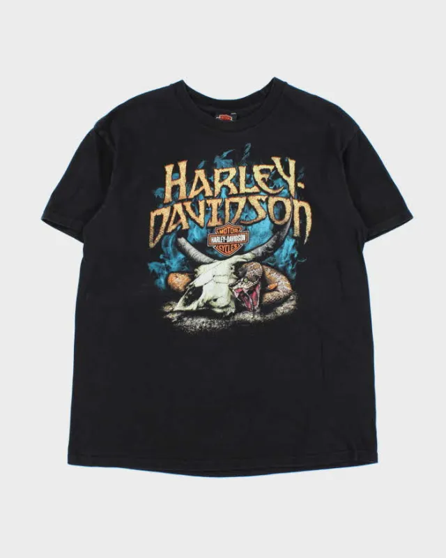 Vintage Harley Davidson Mountainview Chilliwack Crewneck T-Shirt - L sold by Rokit