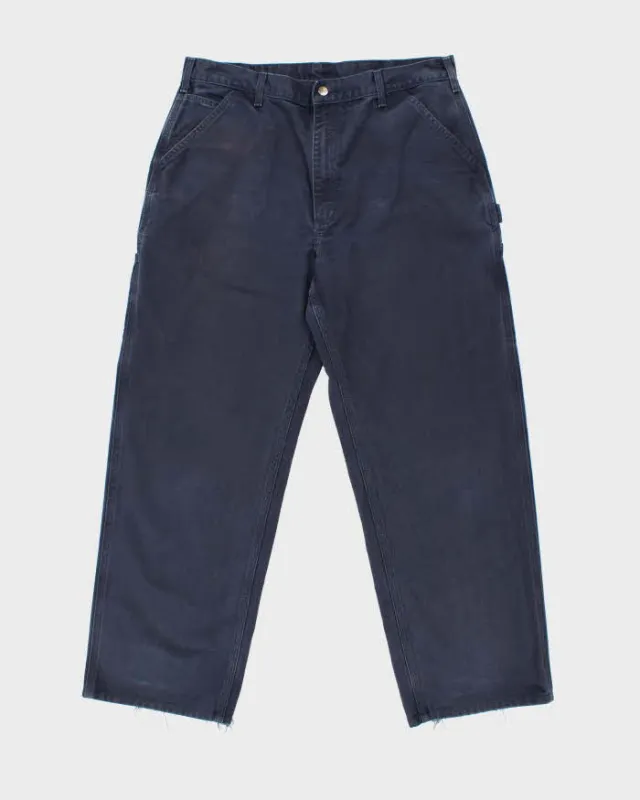 Vintage Carhartt Workwear Carpenter Trousers - W36 L36 sold by Rokit