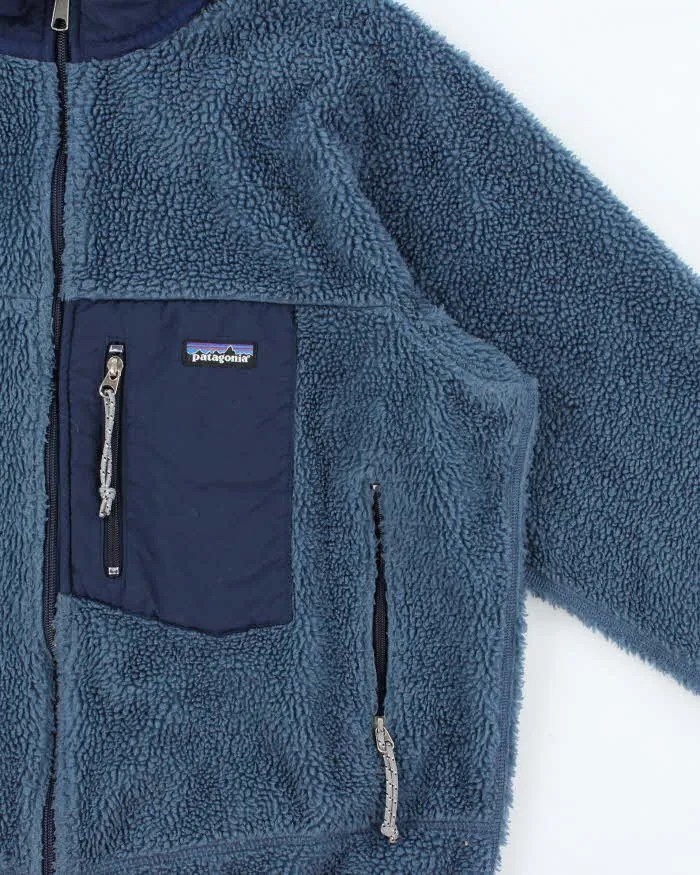 Vintage FA1999 Patagonia Classic Retro-X Made In USA Deep Pile Full-Zip Sherpa Fleece - L sold by Rokit product image thumbnail 3