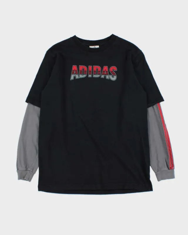 Vintage 00s Adidas Layered Long Sleeve T-shirt - XL sold by Rokit