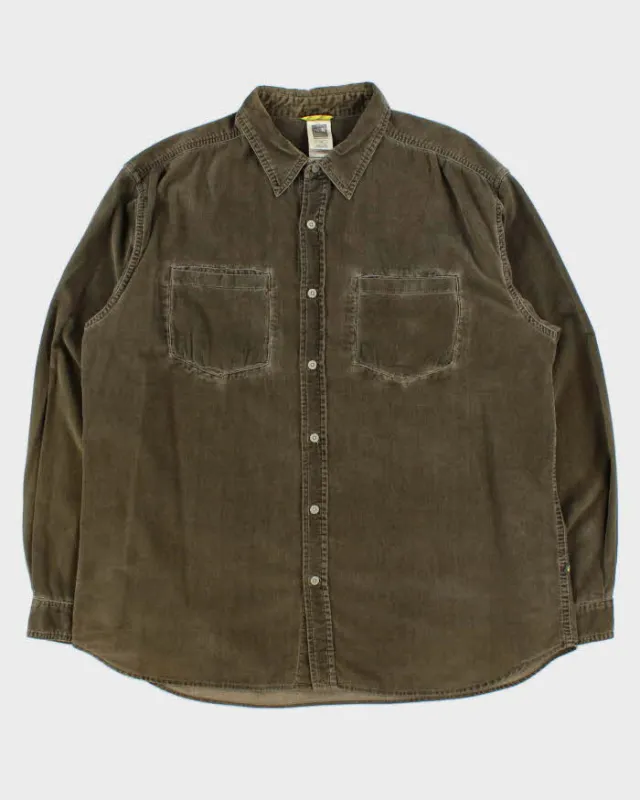 Vintage The North Face Lightweight Corduroy Shirt - L sold by Rokit