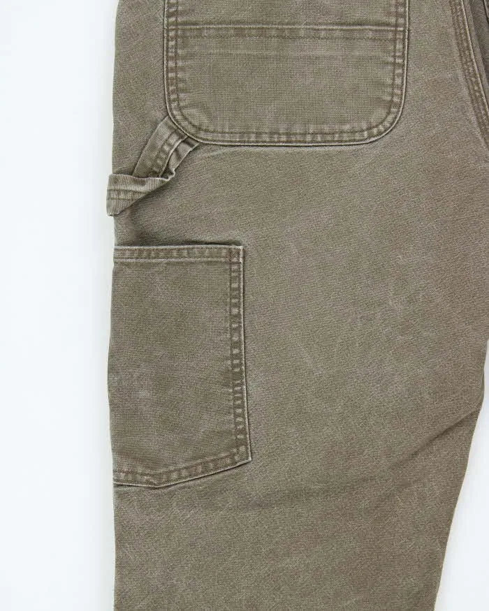 Vintage Carhartt Duck Double Knee Rugged Flex Relaxed Fit Distressed Workwear Trousers - W32 L29 sold by Rokit product image thumbnail 5