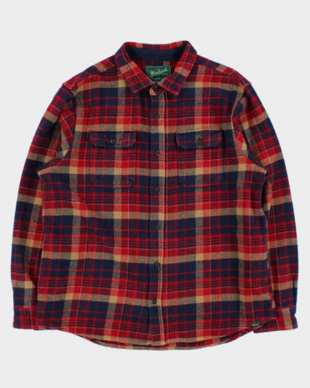 Vintage Woolrich Heavyweight Flannel Shirt - XL sold by Rokit