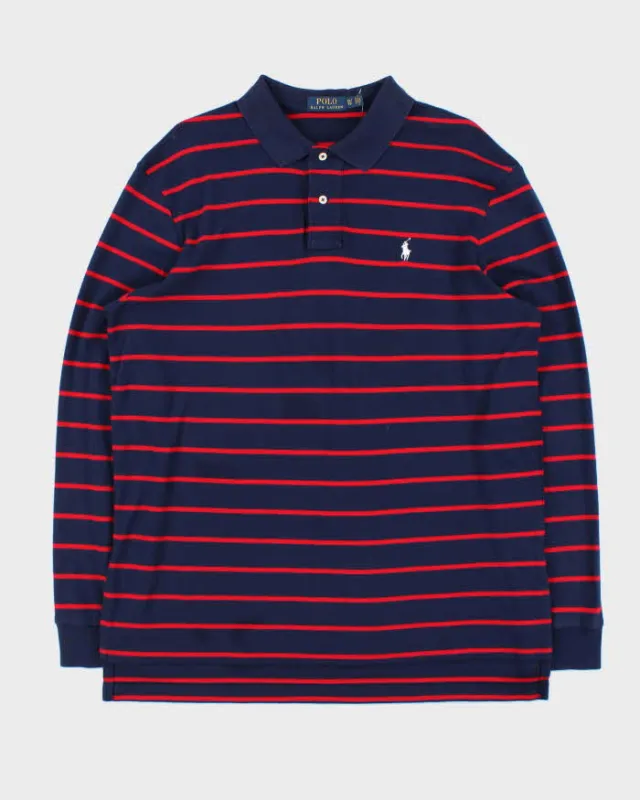 Vintage Ralph Lauren Long Sleeve Polo Shirt - XL sold by Rokit