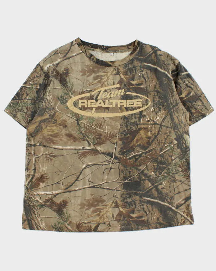 Vintage Y2K 00s Team Realtree Camo Crewneck T-Shirt - XL sold by Rokit
