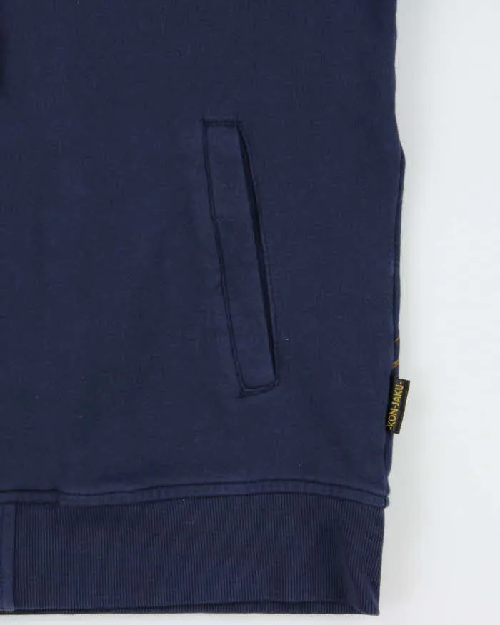Vintage Kon Jaku Japanese Embroidered Full-Zip Hoodie - XL sold by Rokit product image thumbnail 5