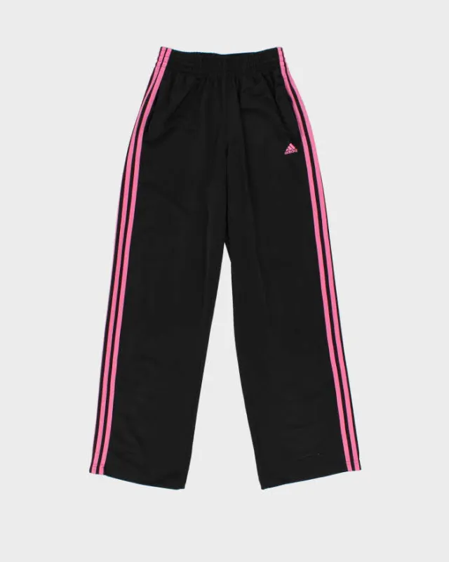 Vintage Adidas Pink Side Stripe Tracksuit Bottoms - S sold by Rokit