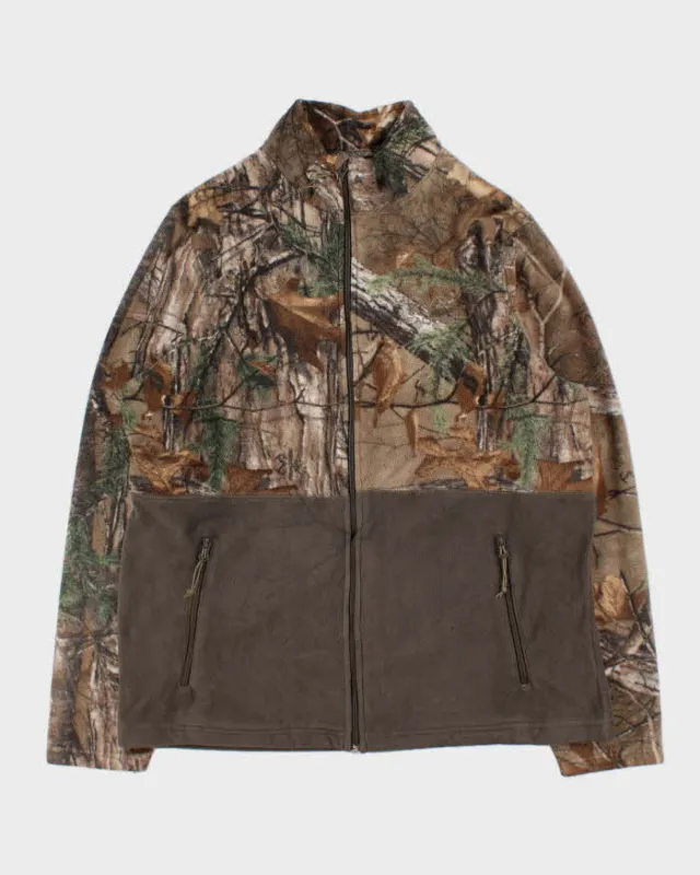 Vintage 00s Realtree Full-zip Fleece - L made by Rokit