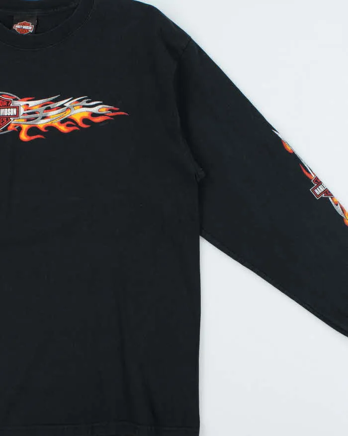 Vintage Y2K 2003 Harley Davidson Flame Long Sleeve T-shirt - XL sold by Rokit product image thumbnail 3