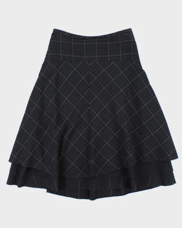 Vintage 00s NewMan Wool & Cotton Blend Skirt - S sold by Rokit