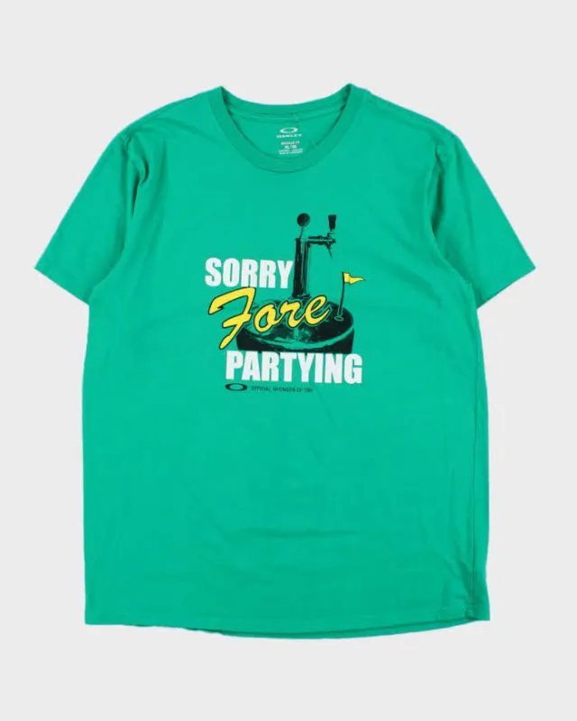 Vintage Oakley Golf Crewneck T-shirt - XL sold by Rokit