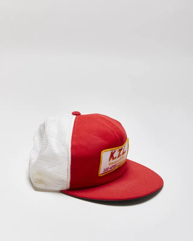 Vintage 1970s K.T.L Transport Snapback Trucker Cap - OS sold by Rokit