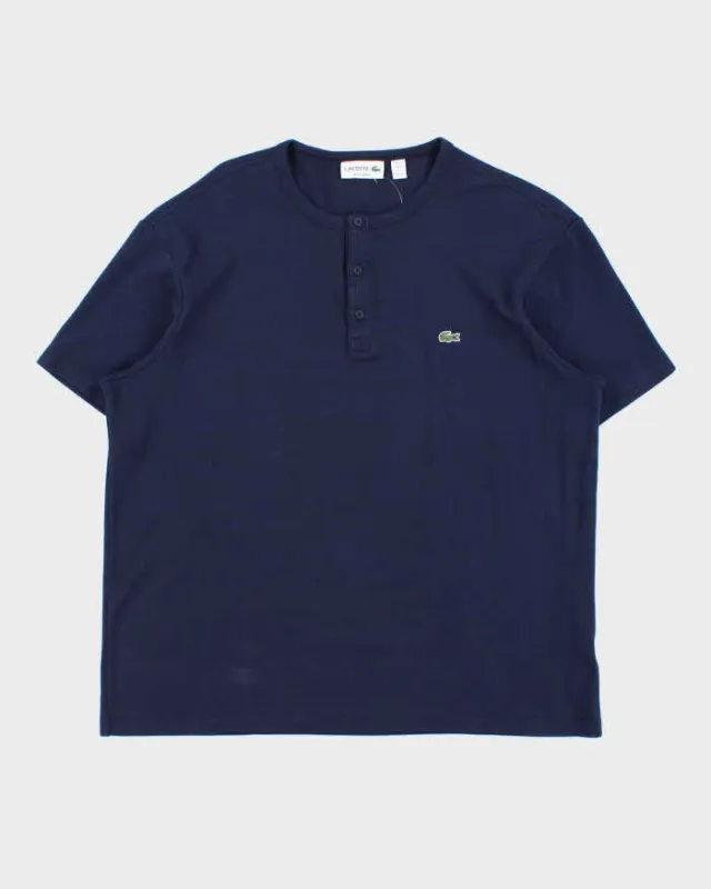 Vintage Lacoste Quarter-button T-shirt - XL made by Lacoste