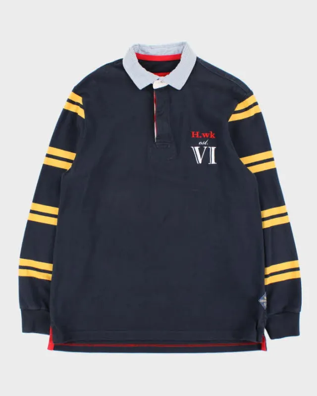 Vintage 00s Howick Long Sleeve Polo Shirt - L made by Rokit