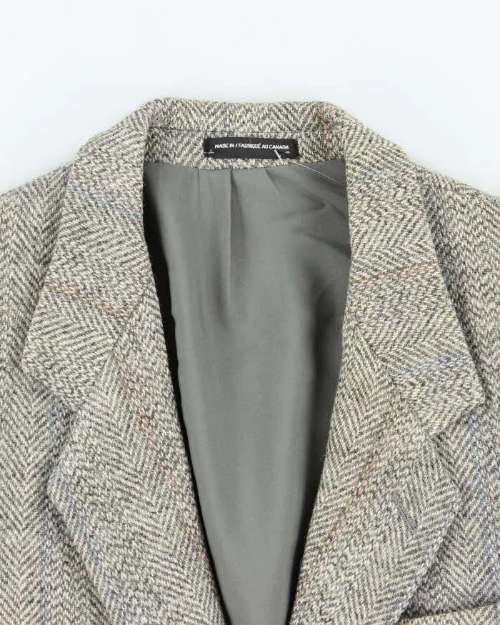 Vintage 1980s Harris Tweed Hand Woven Wool Blazer - M sold by Rokit product image thumbnail 5