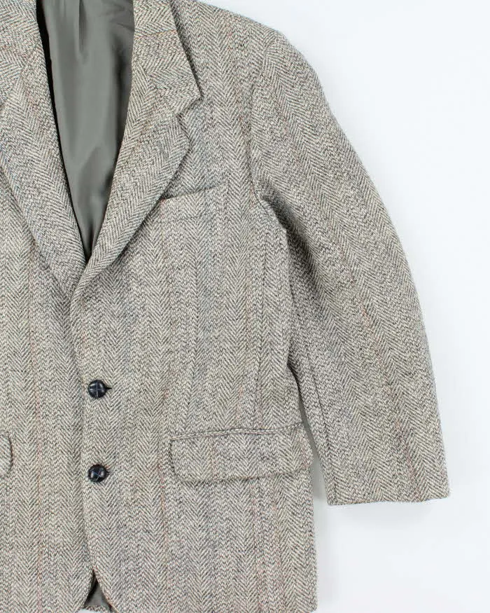 Vintage 1980s Harris Tweed Hand Woven Wool Blazer - M sold by Rokit product image thumbnail 3