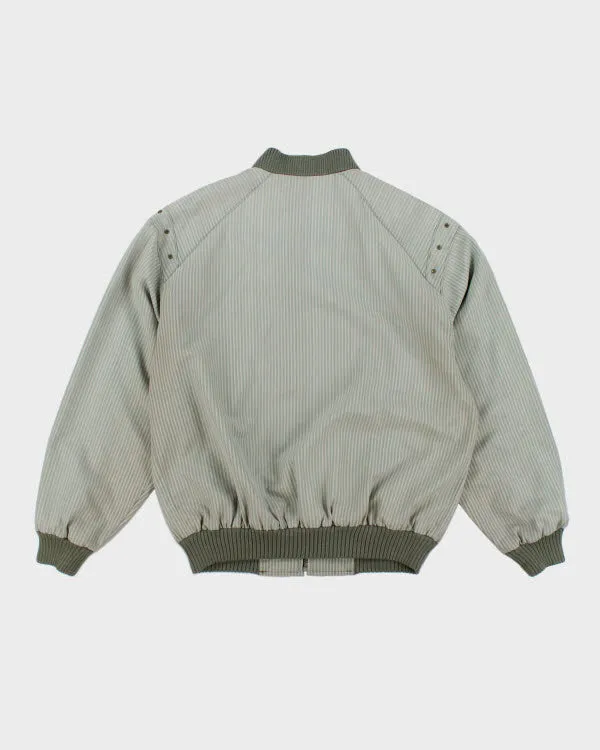 Vintage Striped Harrington Jacket - L sold by Rokit product image thumbnail 2