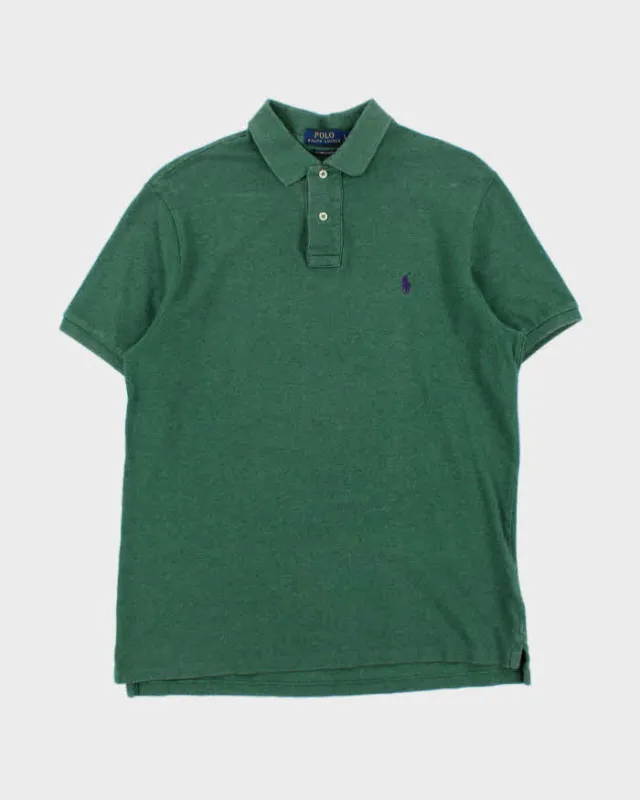 Vintage Polo Ralph Lauren Custom Slim Fit Short Sleeve Polo Shirt - L made by Ralph Lauren